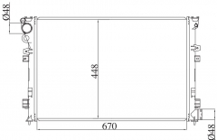 FIAT SCUDO 1.6’96 1996 MT radiator