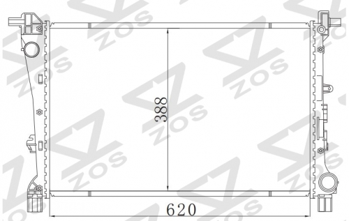 FIAT EGEA/TIPO 1.6 D MT radiator