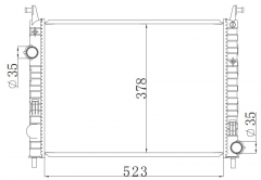 FIAT STRADA Pickup (178E) 1.3 D Multijet MT radiator