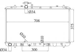 SUZUKI SX4 2006 AT radiator