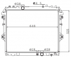 SUZUKI HILUX VIGO/INNOVA'04- 2004- MT radiator