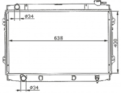 SUZUKI PICKUP MT radiator