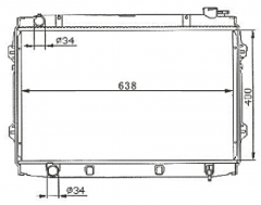 SUZUKI PICKUP MT radiator