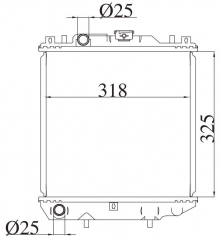 SUZUKI ALTO 1.0G 1994-2000 MT radiator