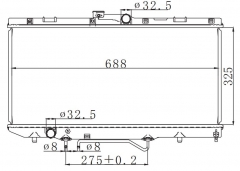 SUZUKI SX4 05(D) MT radiator