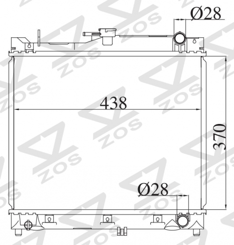 SUZUKI JIMNY'98 1998- MT radiator