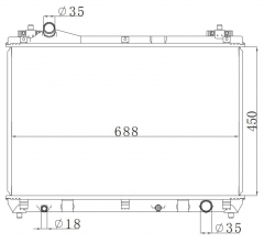 SUZUKI Escudo-Side Kick-Vitara MT radiator