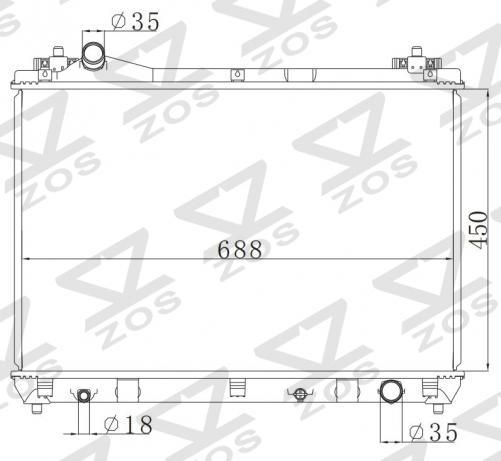 SUZUKI Escudo-Side Kick-Vitara MT radiator