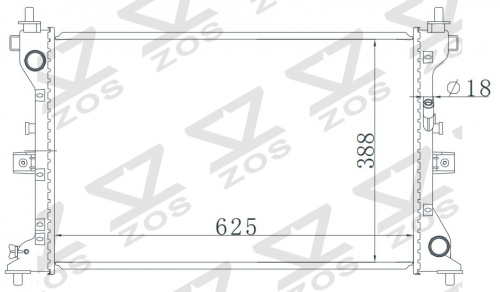SUZUKI VITARA 1.4 MT radiator
