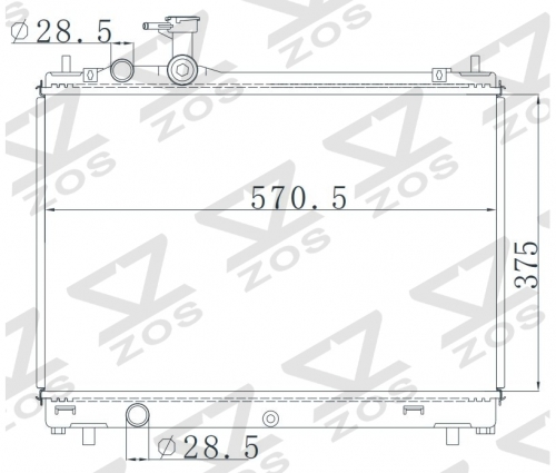 SUZUKI SWIFT 17- MT radiator