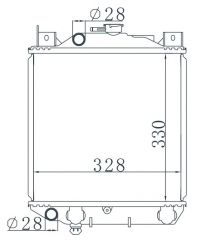 SUZUKI SZ-(HA25)(CVT) MT radiator