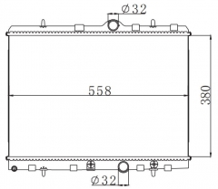 PEUGEOT 207/301 MT radiator