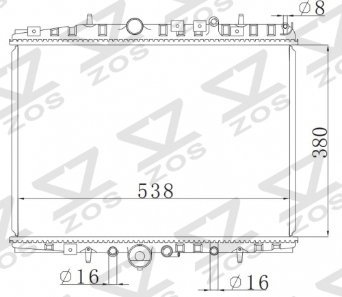 PEUGEOT MT radiator