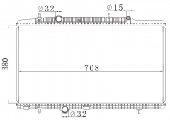 PEUGEOT 4008 MT radiator