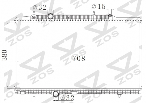 PEUGEOT 4008 MT radiator