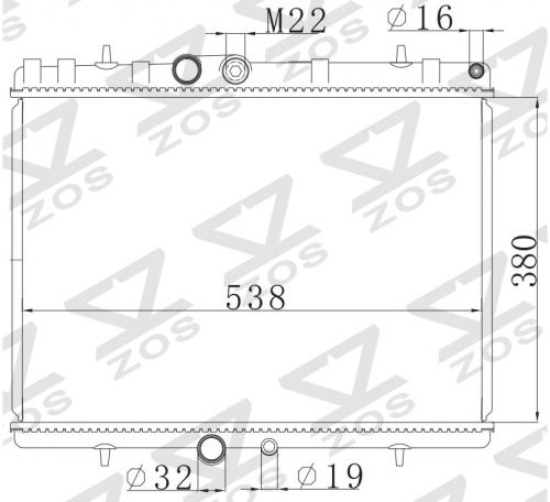 PEUGEOT 3008 09- MT radiator