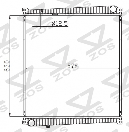 RENAULT MESCOFF 09-N20 AND N60 MT MT radiator