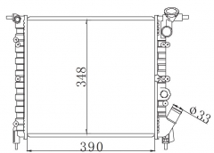 RENAULT R19 1.2i’88 1988 MT radiator