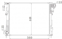 RENAULT NAULT TRAFIC I1 2.0 dCi 01- MT radiator