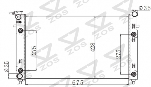 HOLDEN COMMODORE VT V6 97-99 1997-1999 AT radiator