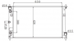HOLDEN COMMODORE VT V8 1997-2000 AT radiator
