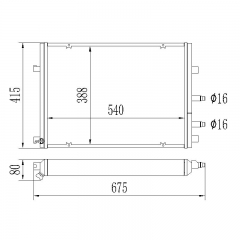 Performance Radiator - BMW S55 Motor M2 Comp F87 19-20 / M3 F80 14-18 / M4 F82/F83 14-20