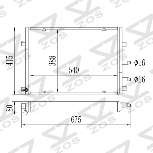 Performance Radiator - BMW S55 Motor M2 Comp F87 19-20 / M3 F80 14-18 / M4 F82/F83 14-20