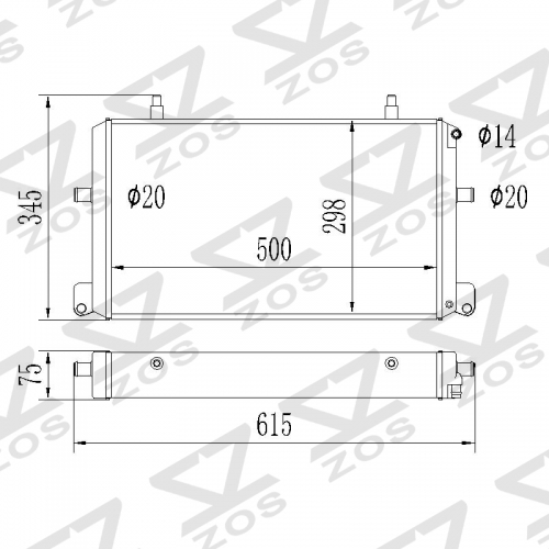 custom radiator