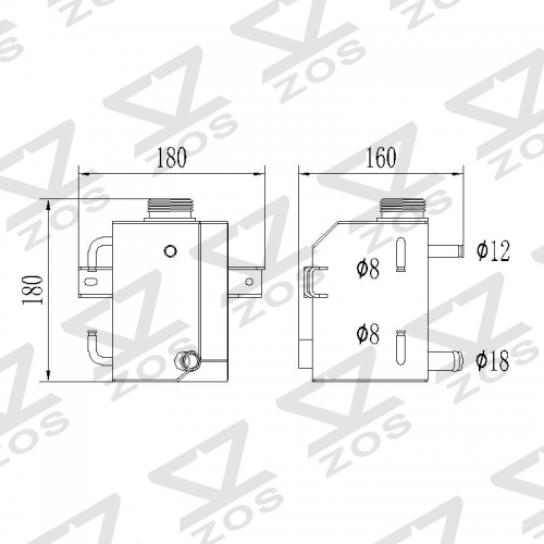 water coolant tank