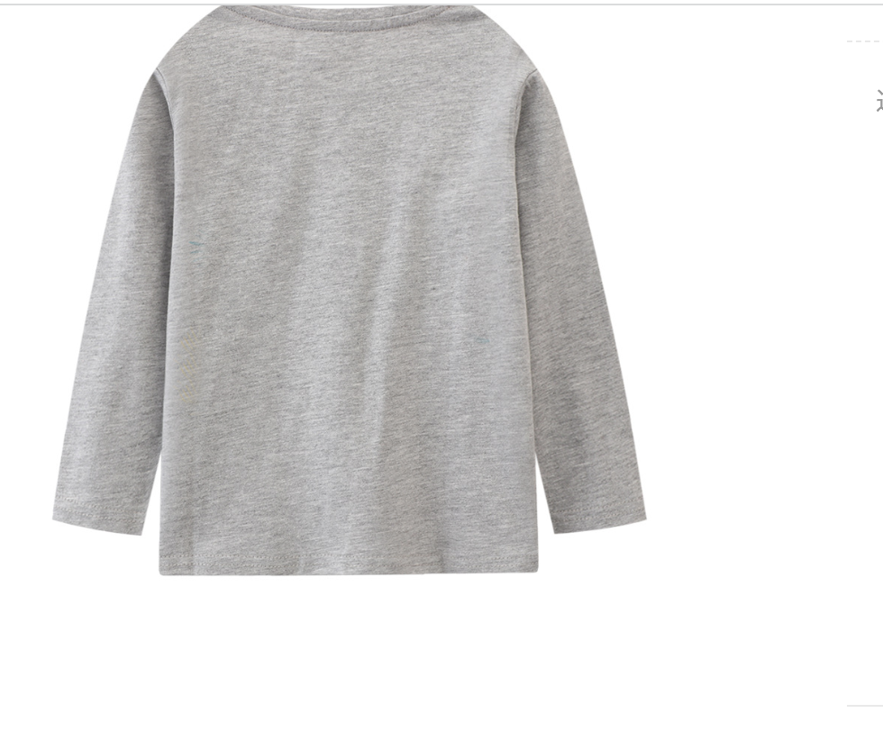 European and American autumn new products 2023 children's long-sleeved T-shirt European and American new trendy children's cartoon printed boy's bottoming shirt