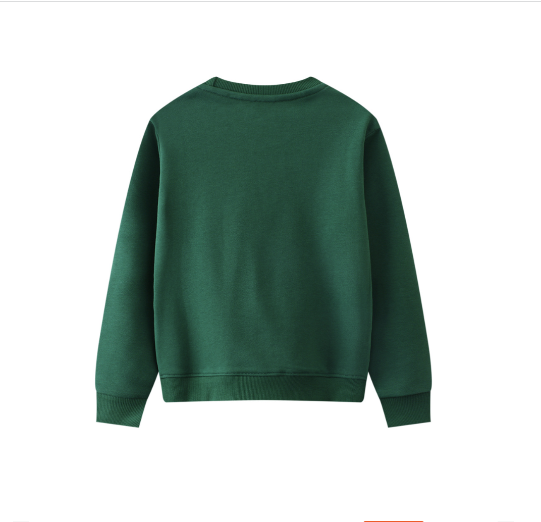 Autumn new arrival boys pullover sweatshirt wholesale European and American style children's cartoon print children's sweatshirt one piece drop shipping