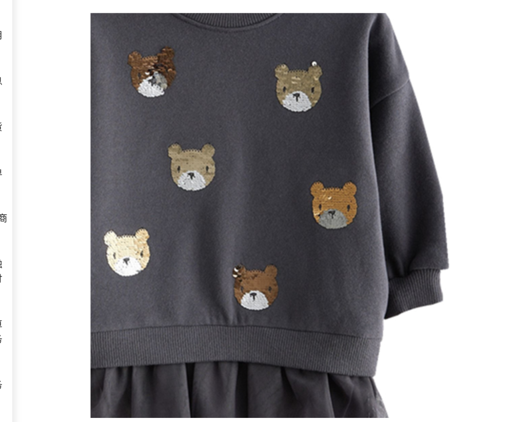 Cross border supply of princess dresses, spring and autumn girls, long sleeved hoodie dresses, hot selling in Europe and America, girls, hoodie dresses