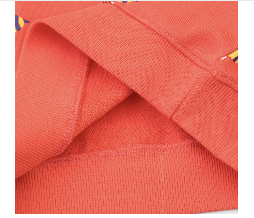 Boys and girls sweatshirt knitted terry cotton long-sleeved cartoon sweatshirt new autumn clothing European and American style brand children's clothing