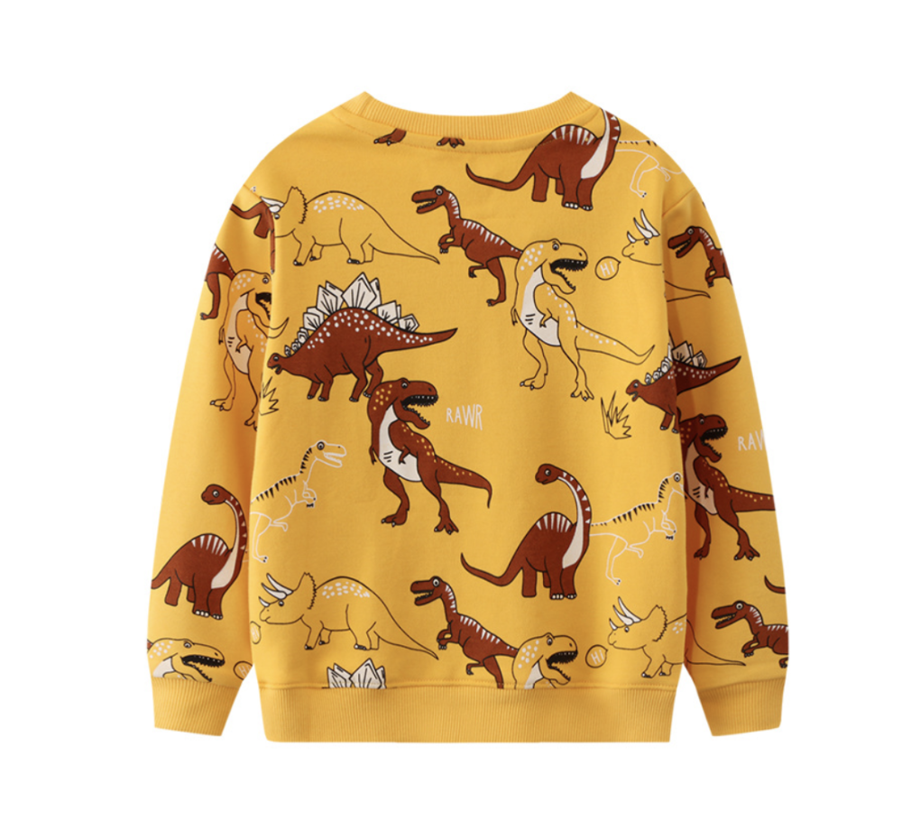 23 spring and autumn new styles of small and medium-sized children's clothing for boys and girls sweatshirts long-sleeved round neck pullovers baby bottoming shirts