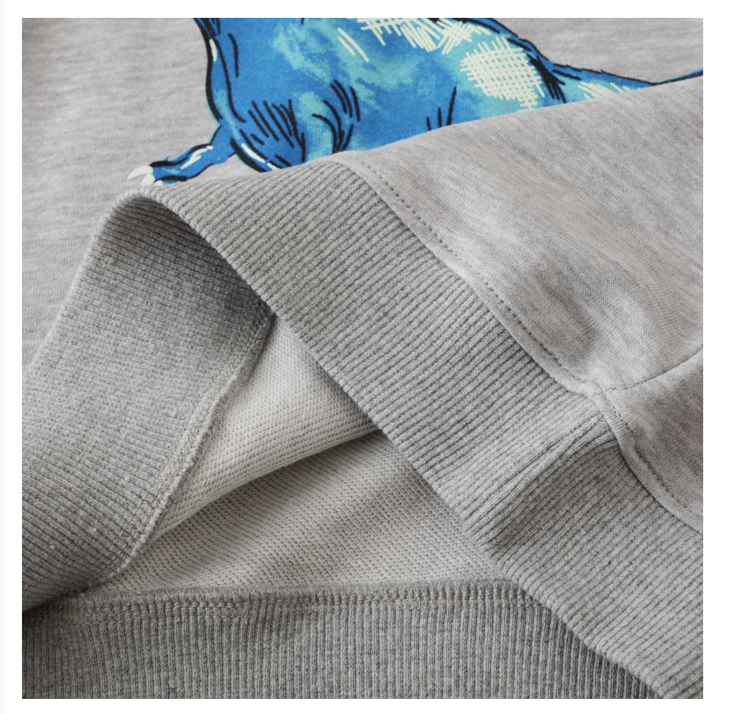 Spot spring children's luminous dinosaur pattern European and American children's clothing cotton long-sleeved handsome sweatshirt