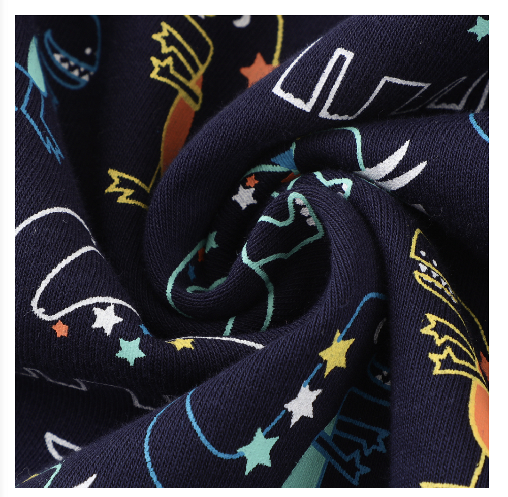 2022 autumn baby long-sleeved sweatshirt boys round neck knitted tops European and American children's pullover sweatshirts for small and medium-sized children