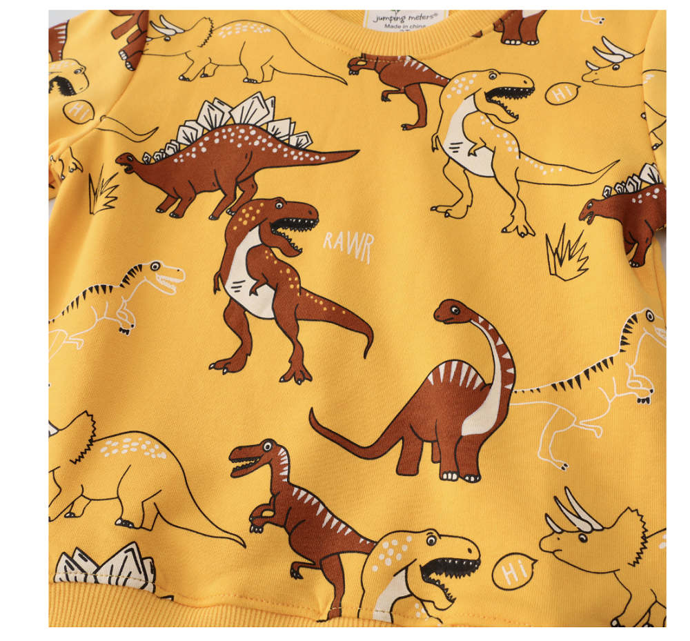 23 spring and autumn new styles of small and medium-sized children's clothing for boys and girls sweatshirts long-sleeved round neck pullovers baby bottoming shirts