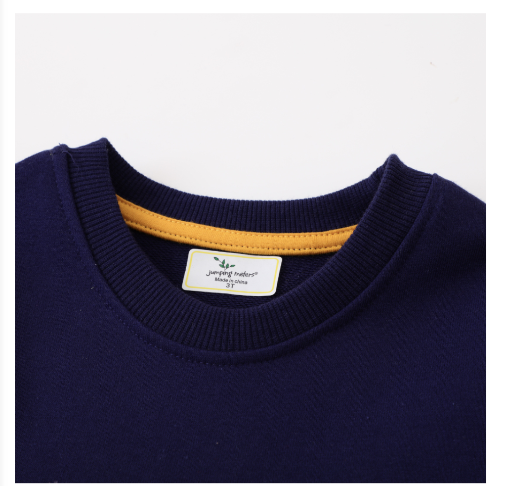 Girls 2023 sweatshirt autumn new style children's unicorn pattern long-sleeved autumn children's top