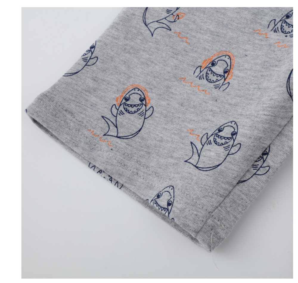 2022 summer new European and American shorts, boys' breathable knitted shorts and children's pants