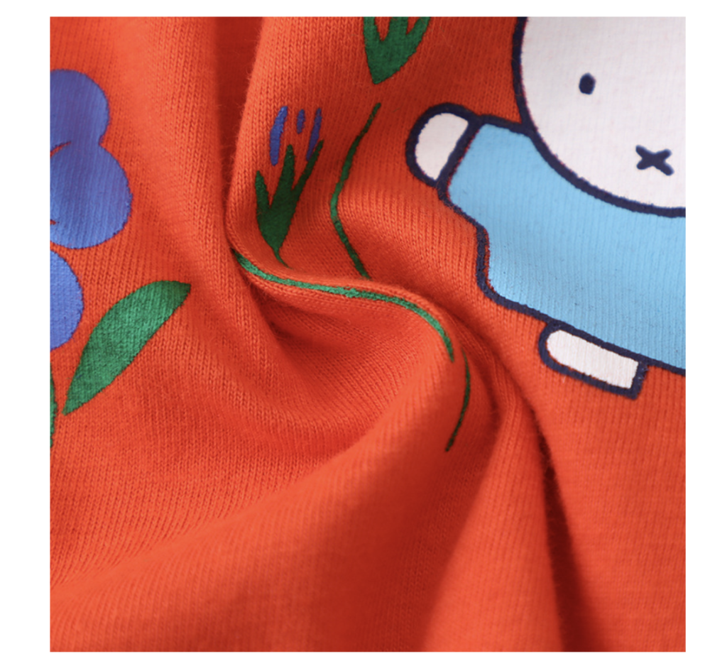 Spot European and American brand children's clothing summer small and medium-sized children's clothing cute skirt cotton short-sleeved little girl's clothing