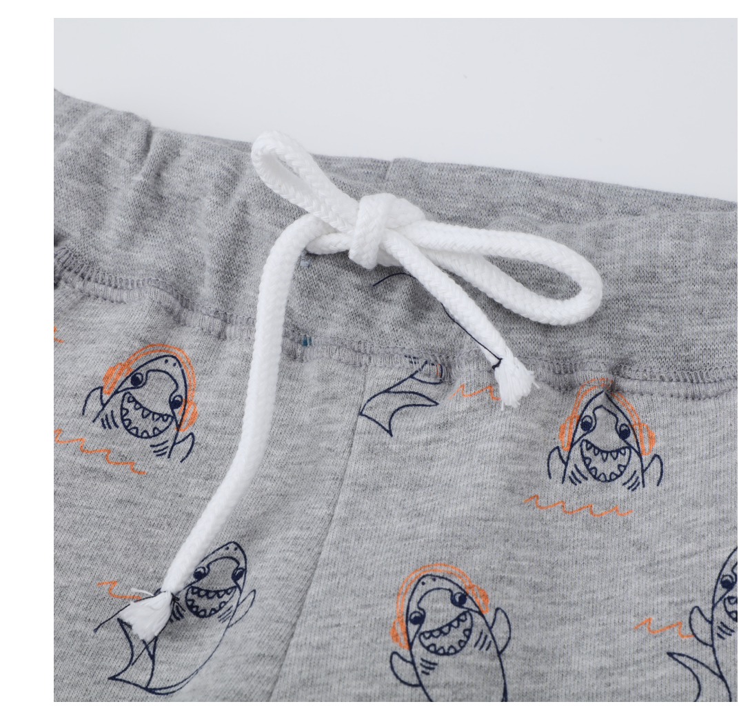 2022 summer new European and American shorts, boys' breathable knitted shorts and children's pants