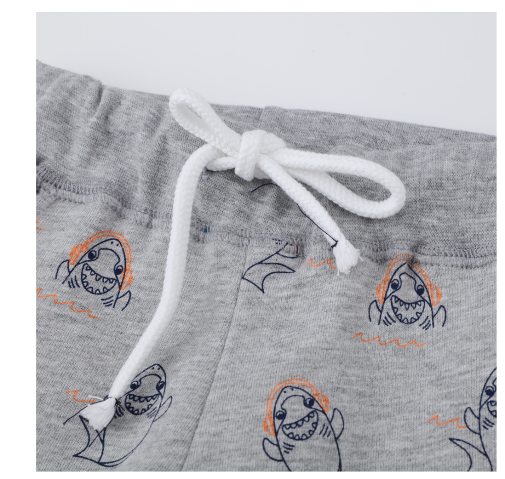 2022 summer new European and American shorts, boys' breathable knitted shorts and children's pants