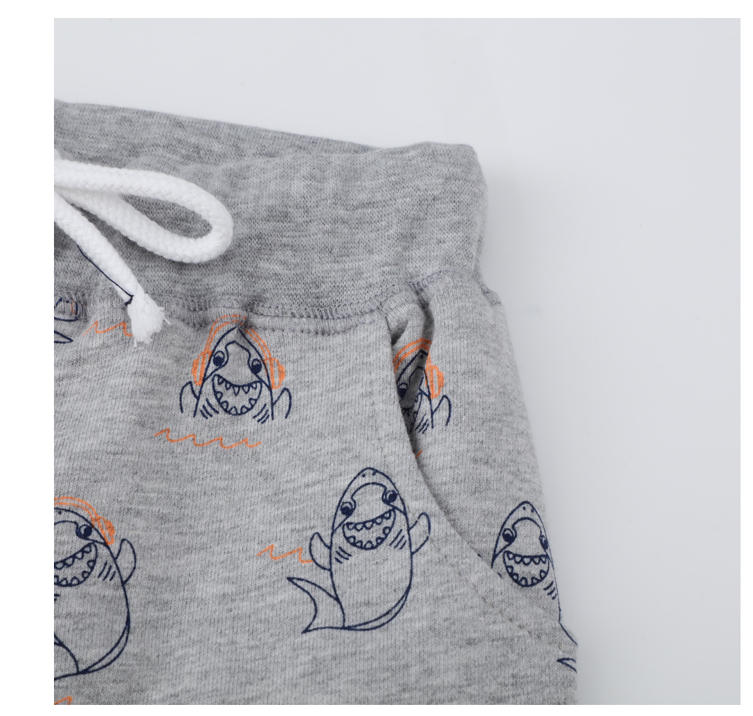 2022 summer new European and American shorts, boys' breathable knitted shorts and children's pants