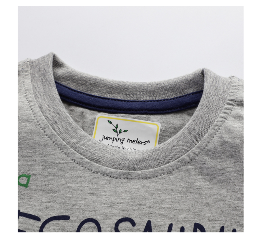 2022 new children's T-shirts, cute short-sleeved T-shirts for boys aged 2-7 years old