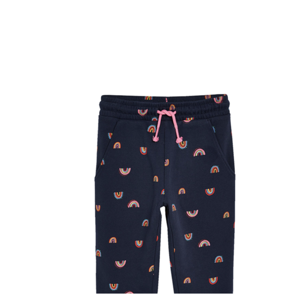 Autumn new European and American style children's clothing children's trousers boys' trousers children's knitted trousers cartoon sweatshirt trousers