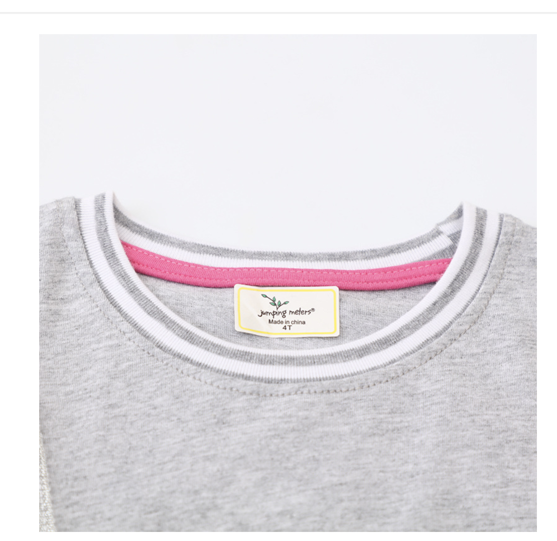Girls' dress European and American style cross-border popular children's skirt ins style girls summer knitted dress