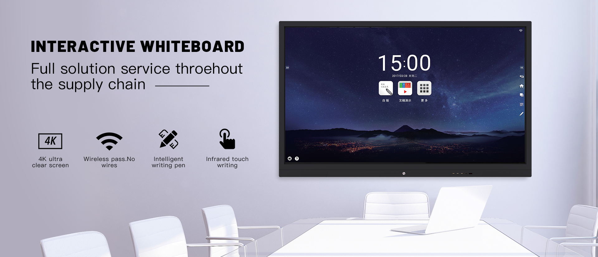 LCD interactive whiteboard