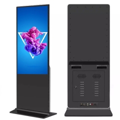 43'' floor standing digital signage