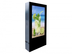 65'' Double sides Floor standing totem