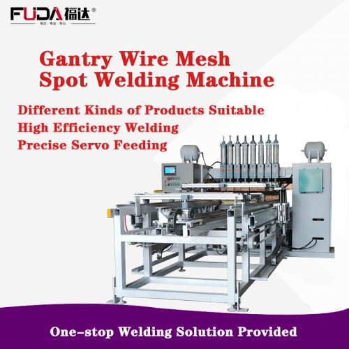 Projection wire mesh multi point automatic spot welding machine